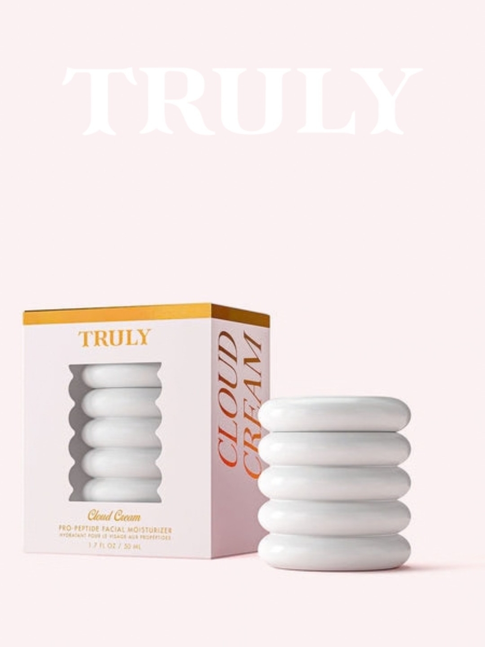 TRULY - Cloud Cream Pro-Peptide Facial Moisturizer - Plumping Gel Cream